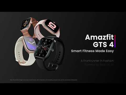 A Video Of AmazFit GTS 4