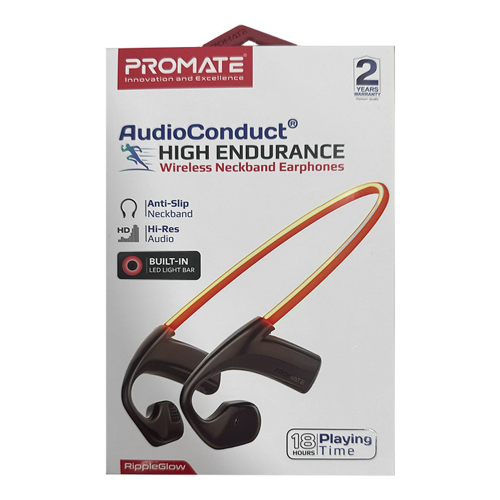 A Photo Of Promate AudioConduct - Wireless Neckband Earphones
