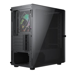 A Photo Of Cougar PURITY RGB | Sleek Mini Tower Case with ARGB Lighting