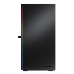 A Photo Of Cougar PURITY RGB | Sleek Mini Tower Case with ARGB Lighting