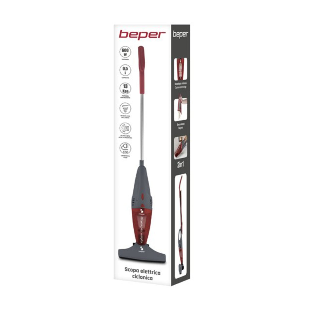 A Photo Of Beper Cyclonic Vacuum Cleaner 600W 13kPa with 500ml Dust Tank & 5m Cord  50.451