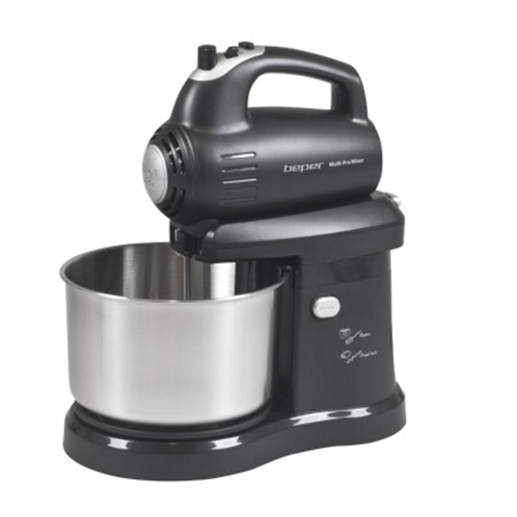 A Photo Of Beper Swing Mixer with 2.8L Rotating Bowl - 5Speed Turbo Function –Model 90.347