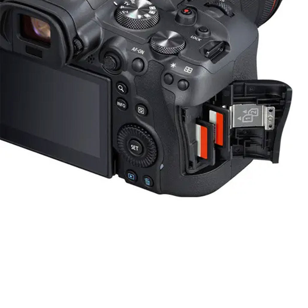 A Photo Of Canon EOS R6 - Mirrorless Digital Camera (Body Only)
