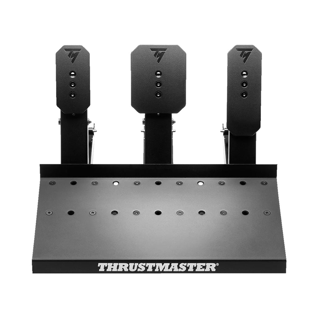 A Photo Of Thrustmaster Raceline Pedals III – 3-Pedal Set with H.E.A.R.T. Sensors, Fully Metal Construction, Adjustable Pedal Force & Height, Load Cell Upgrade Ready