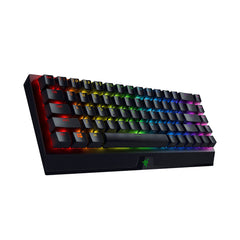 A Photo Of Razer BlackWidow V3 Mini HyperSpeed - Compact Wireless 65% Mechanical Gaming Keyboard