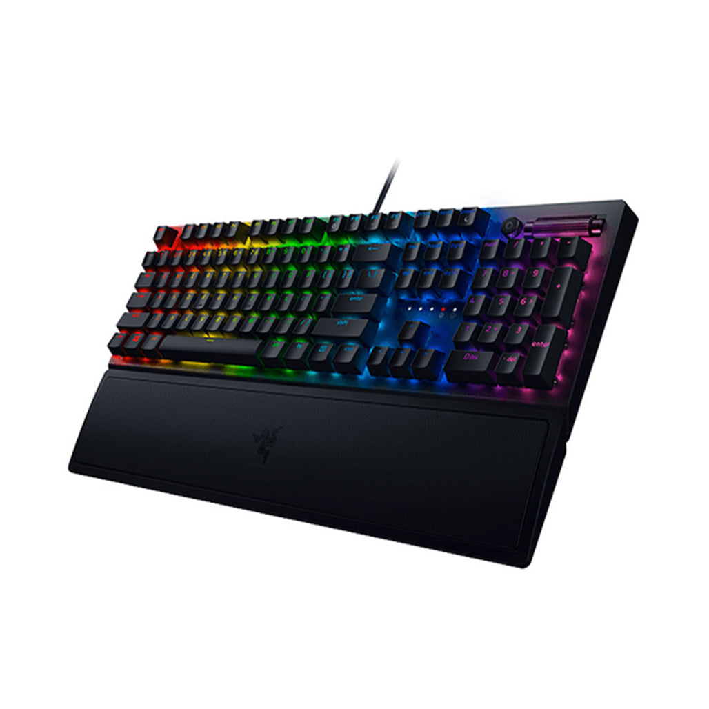 A Photo Of Razer BlackWidow V3 - Wired Full-Size Mechanical Gaming Keyboard | Yellow Switches