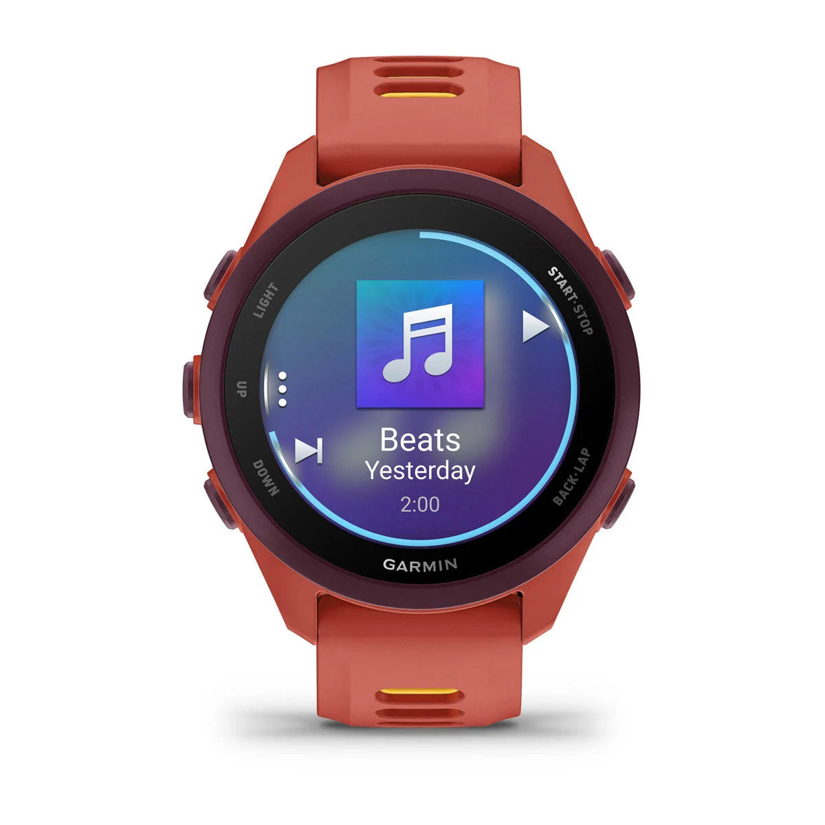 A Photo Of Garmin Forerunner 170 Music - GPS Running Smartwatch with AMOLED Display