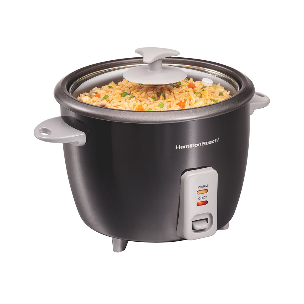 A Photo Of Hamilton Beach Rice Cooker & Steamer 1.5L – Multi-Function , Nonstick Bowl, Whole Grain Cooker