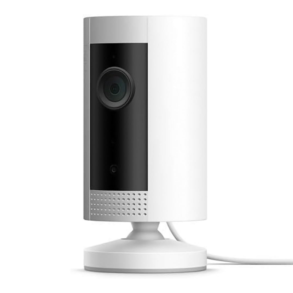 A Photo Of Ring Indoor Camera (1st Gen) – Smart Wi-Fi Home Security Camera with Two-Way Talk, Motion Detection, Night Vision, and Full HD Live Video – White