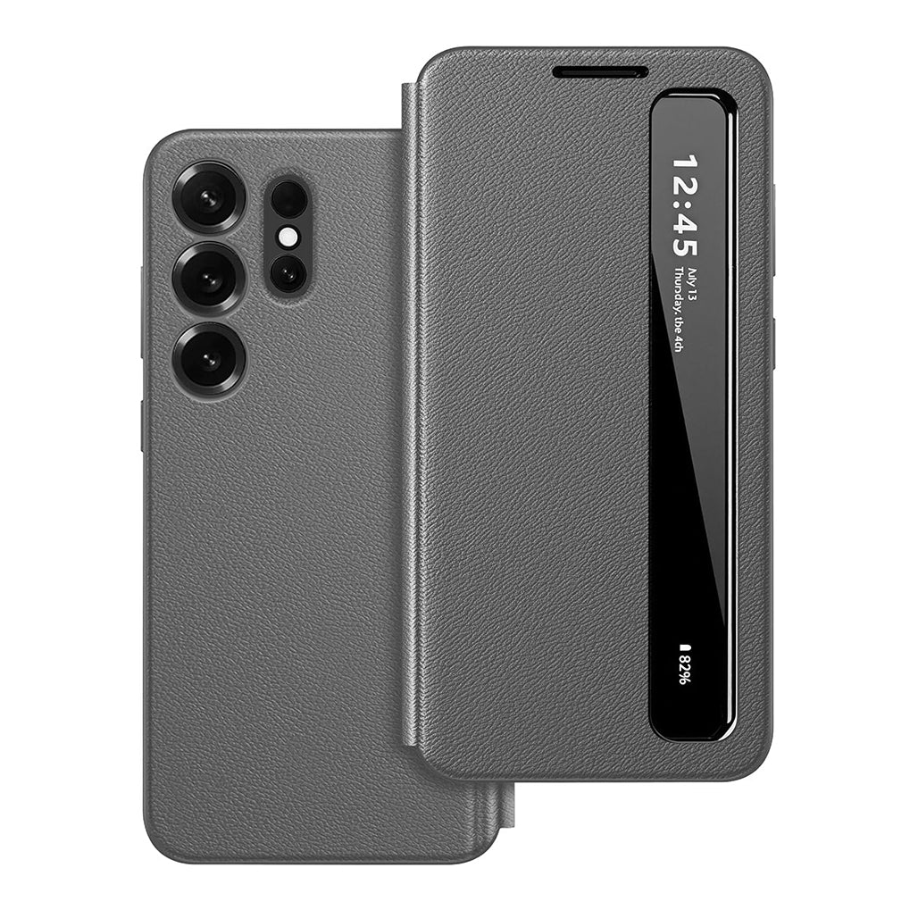 A Photo Of Smart Clear View Flip Cover Case for Samsung Galaxy S26 Ultra