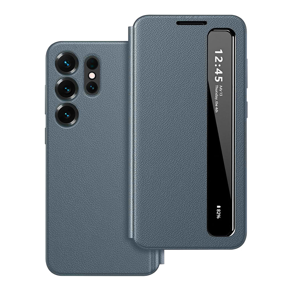 A Photo Of Smart Clear View Flip Cover Case for Samsung Galaxy S26 Ultra