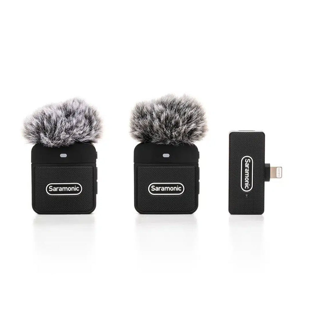 A Photo Of Saramonic Blink 100 B4 Wireless Mic System for iPhone
