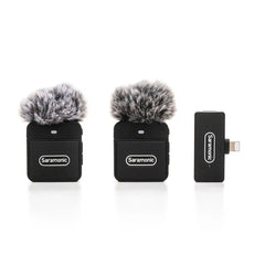 A Photo Of Saramonic Blink 100 B4 Wireless Mic System for iPhone