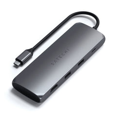 A Photo Of Satechi USB-C Hybrid Multiport Adapter with SSD Enclosure - ST-UCHSEM