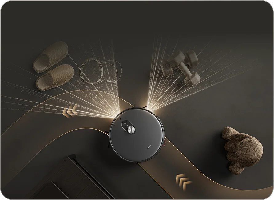 A Photo Of Xiaomi Robot Vacuum 6 Max - AI Robot Vacuum & Mop