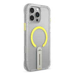 A Photo Of Skinarma HELIX Mag-Charge iPhone 16 Pro Max Case with 360º Rotating Stand & Magnetic Charging