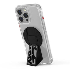 A Photo Of Skinarma ARCH XE Magnetic 2-in-1 Foldable Phone Grip & Stand with Car Mount Compatibility