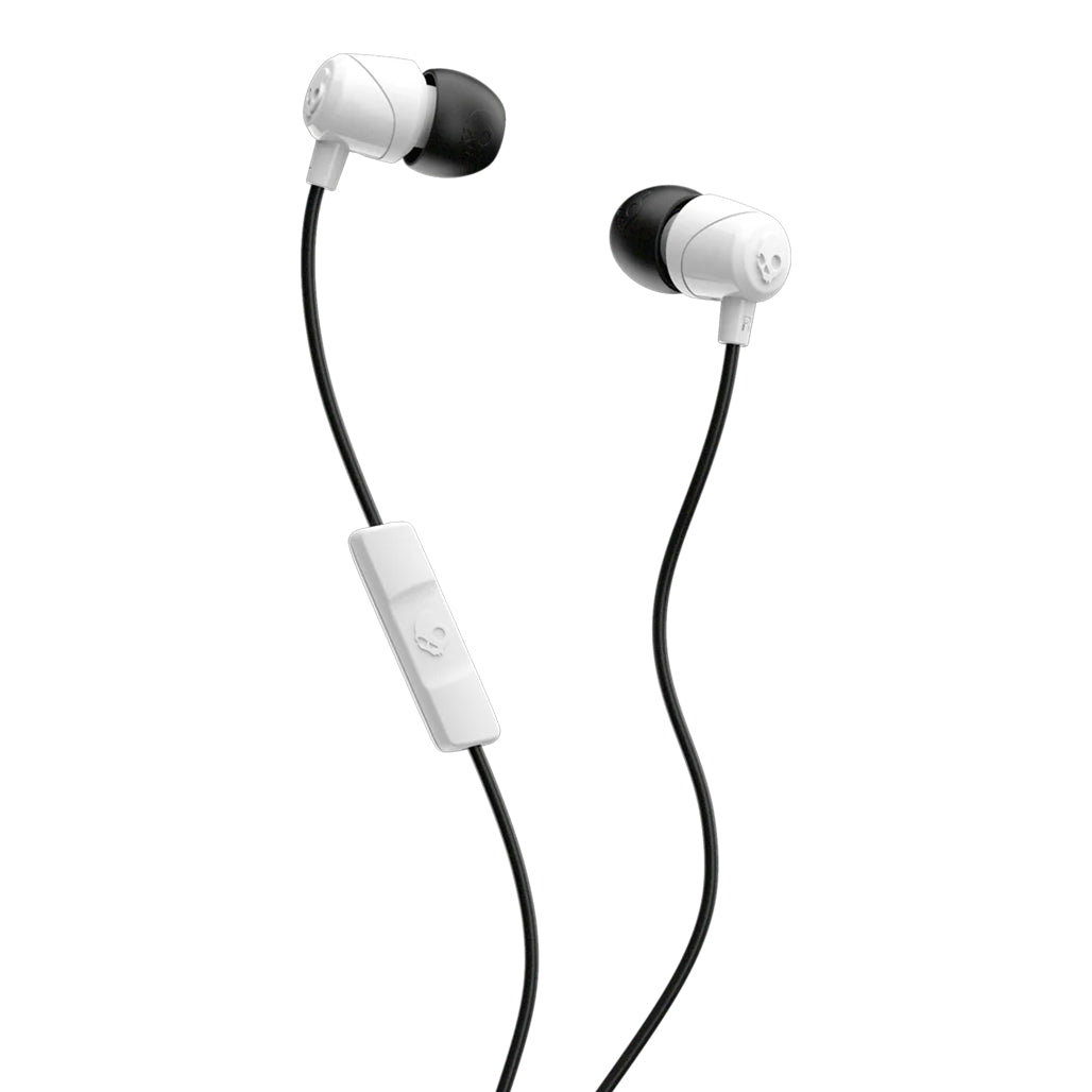 A Photo Of Skullcandy Jib - In-Ear Earbuds with Microphone - White
