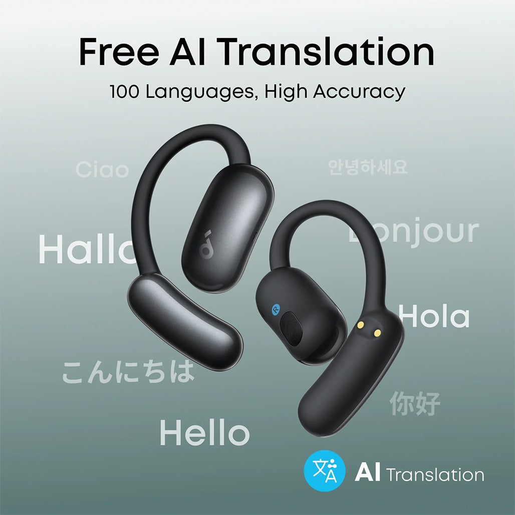A Photo Of Soundcore by Anker AeroFit 2 AI Earbuds