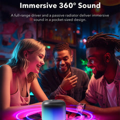 A Photo Of Anker Soundcore Glow Mini - Portable Bluetooth Speaker