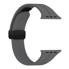 A Photo Of Spigen Simple Stylish Silicone Leather Watch Band for Apple Watch 45mm