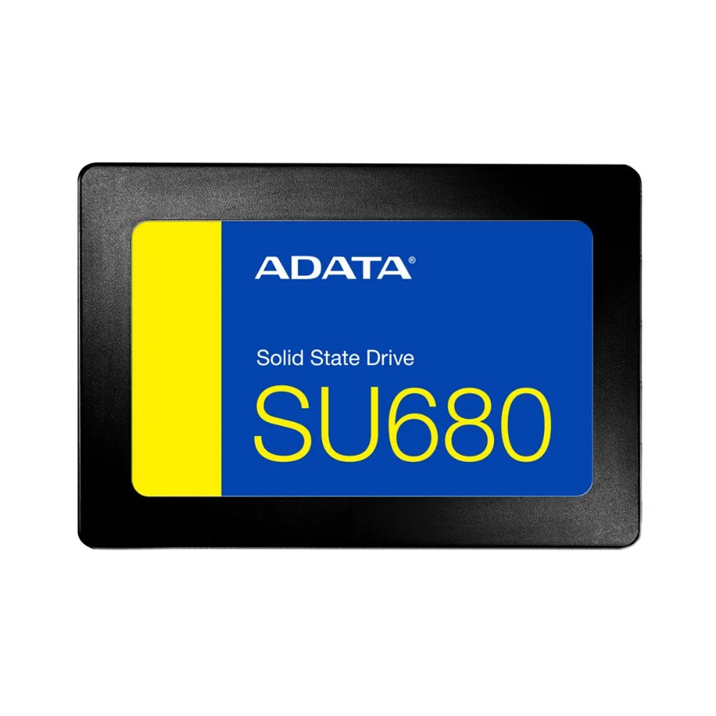 A Photo Of ADATA Ultimate SU680 512GB Internal SSD | AULT-SU680-512GR - High-Speed 3D NAND Flash, SLC Caching, Advanced Error Correction