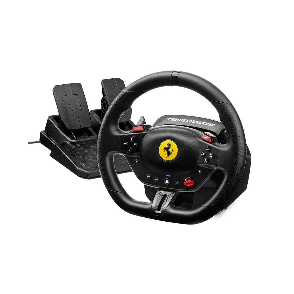 A Photo Of Thrustmaster T98 Ferrari 296 GTB Racing Wheel for PS5, PS4 & PC