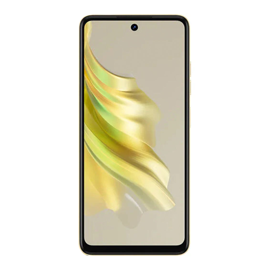 A Photo Of Tecno Spark 20 - 8GB RAM - 256GB Storage - Neon Gold