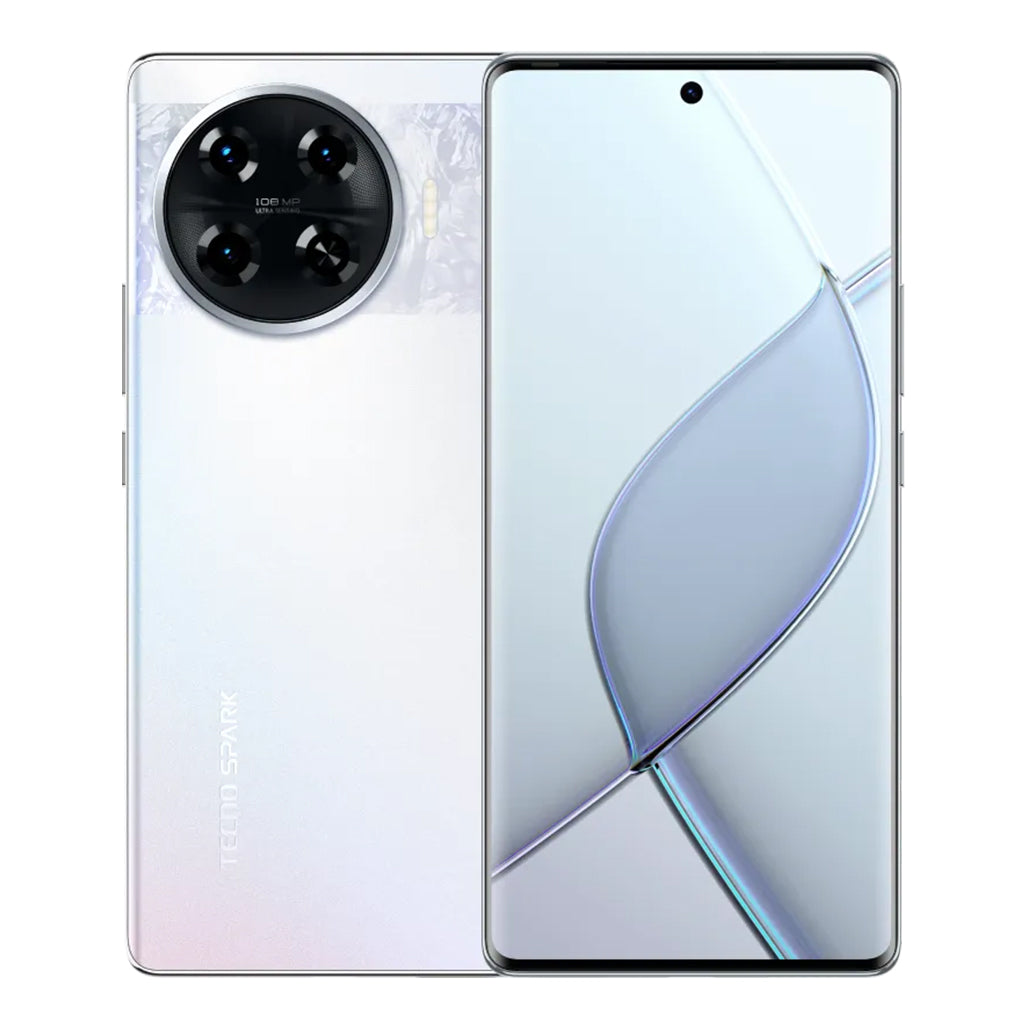 A Photo Of Tecno Spark 20 Pro Plus - 8GB RAM - 256GB Storage - Lunar Frost