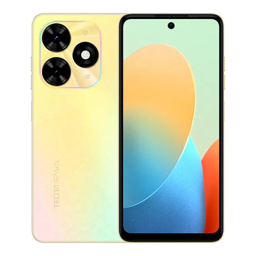 A Photo Of Tecno Spark Go - 3GB RAM - 64GB Storage - Alpenglow Gold