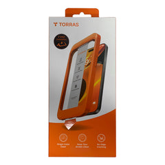 A Photo Of Torras Install Master Screen Protector for iPhone 16 Plus - Ultra-Clear, 9H Hardness, Anti-Fingerprint Protection