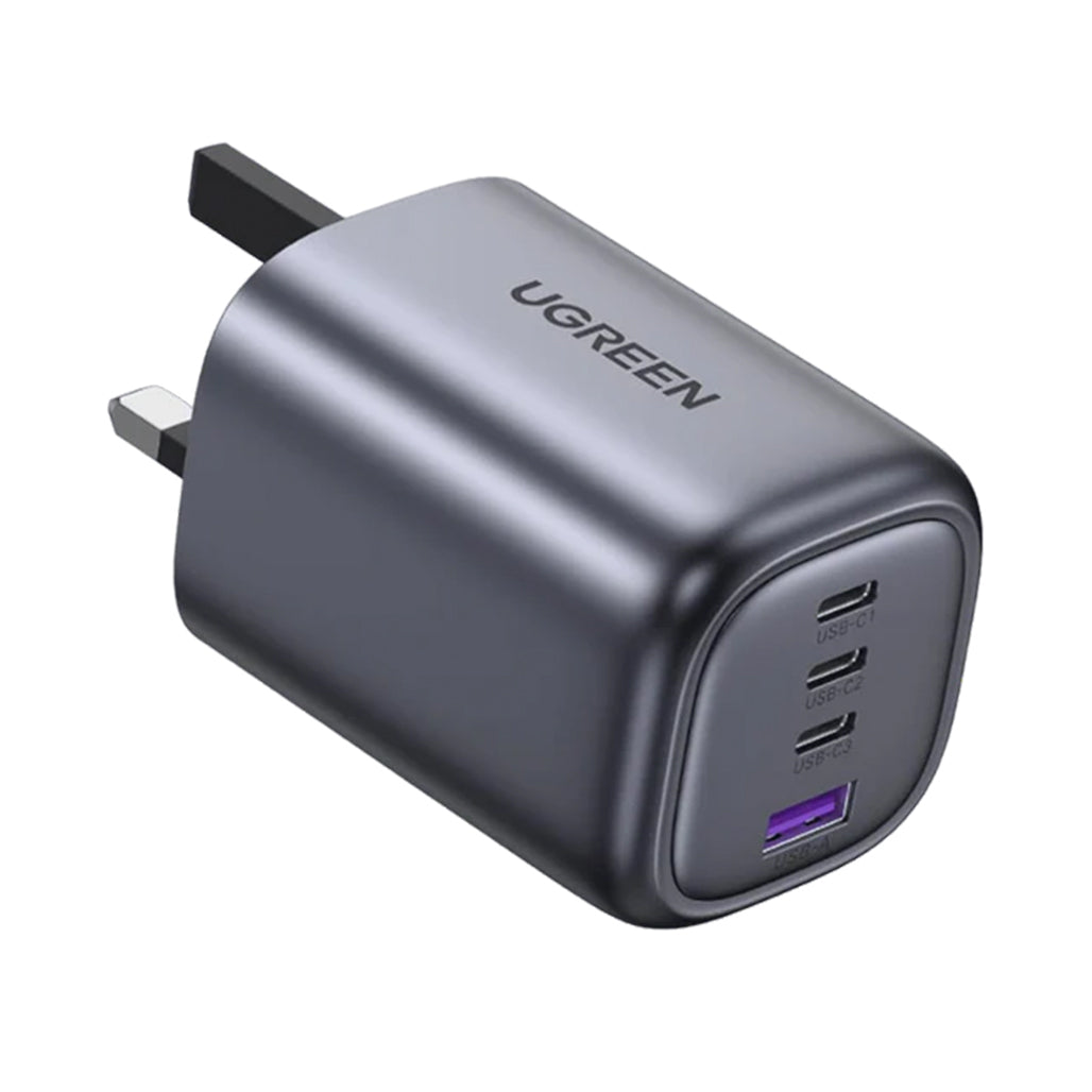 A Photo Of UGreen Nexode 100W GaN Wall Charger | 4-Port USB-C & USB-A Fast Charging Adapter