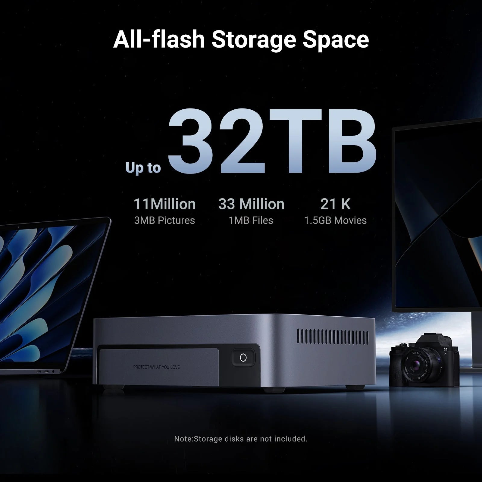 A Photo Of UGREEN NASync DXP480T Plus All-Flash NAS – Core i5-1235U - 4-Bay