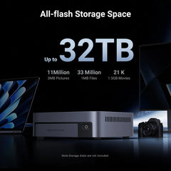 A Photo Of UGREEN NASync DXP480T Plus All-Flash NAS – Core i5-1235U - 4-Bay