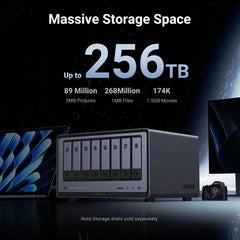 A Photo Of UGREEN NASync DXP8800 Plus - 8-Bay NAS Storage Server