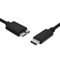 A Photo Of VCOM USB-C to USB 3.0 Micro-BM Cable 5Gbps - 1.5m | Fast Data Transfer Cable for External Hard Drives and Devices