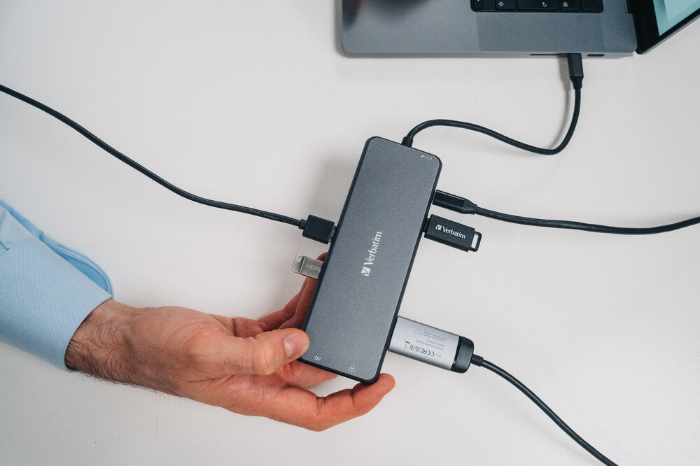 A Photo Of Verbatim USB-C Pro 13-Port Multiport Hub