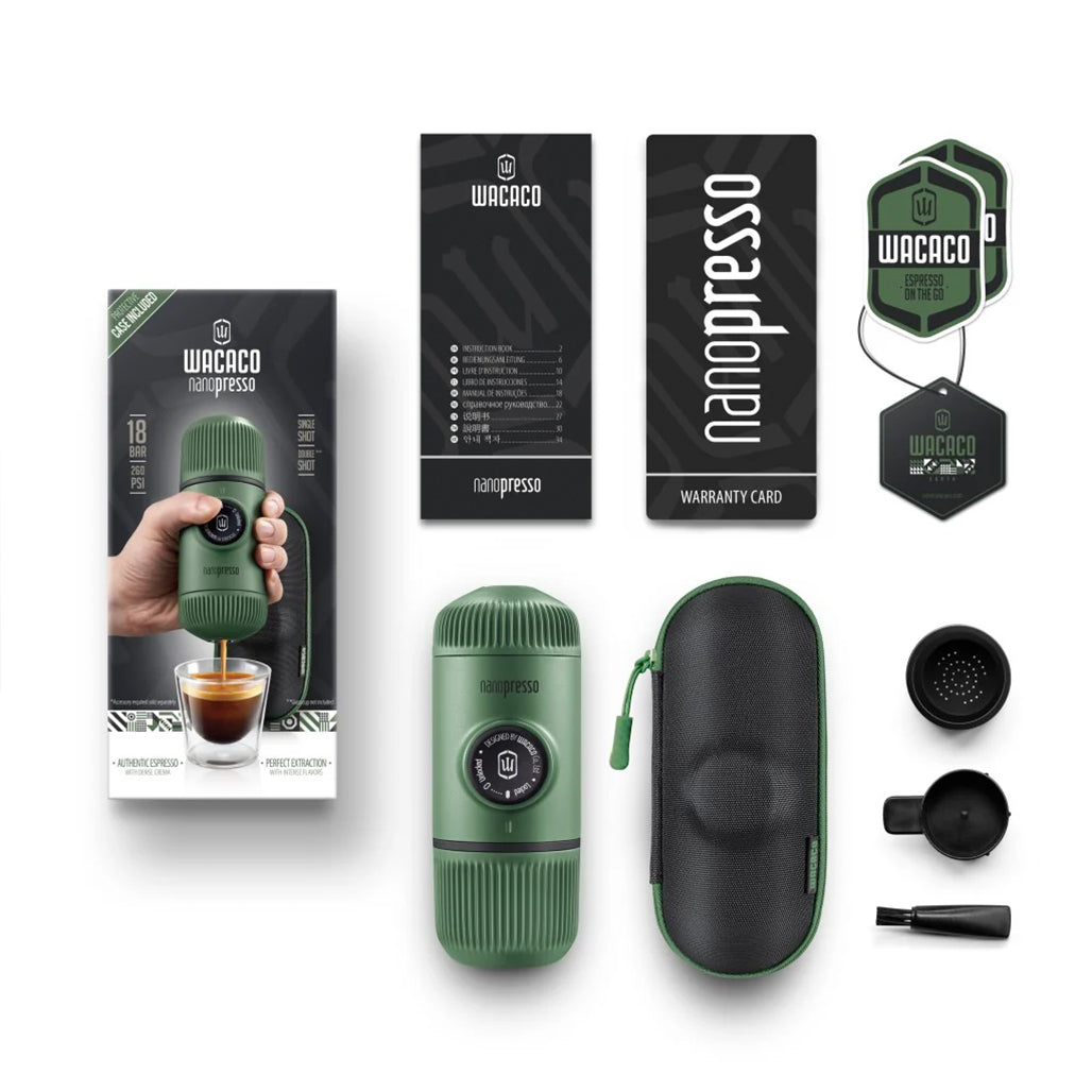 A Photo Of Wacaco Nanopresso Portable Espresso Machine