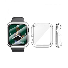 A Photo Of Green Lion Guard Plus PC Case for Apple Watch 45mm - Clear