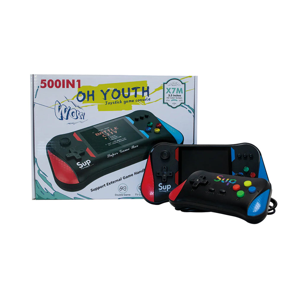 A Photo Of SUP Game Console Handheld X7M with 3.5