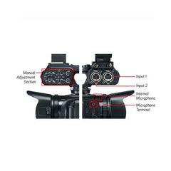 A Photo Of Canon XA15 Compact Full HD Camcorder