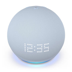 A Photo Of Amazon Echo Dot with Clock (5th Gen, 2022 Release) - Smart Speaker with Alex