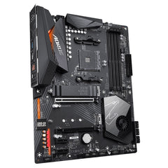 A Photo Of Gigabyte X570 Aorus ELITE 1.0 AM4 Motherboard - High-Performance ATX Board for AMD Ryzen™ 5000/4000 Series with PCIe 4.0 and DDR4 Support
