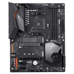 A Photo Of Gigabyte X570 Aorus ELITE 1.0 AM4 Motherboard - High-Performance ATX Board for AMD Ryzen™ 5000/4000 Series with PCIe 4.0 and DDR4 Support