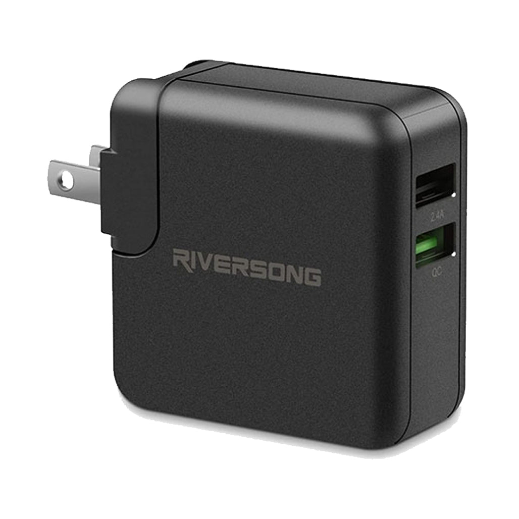 A Photo Of RiverSong AD30-EU PowerKub QC 3.0 Fast Charging - Dual USB Ports