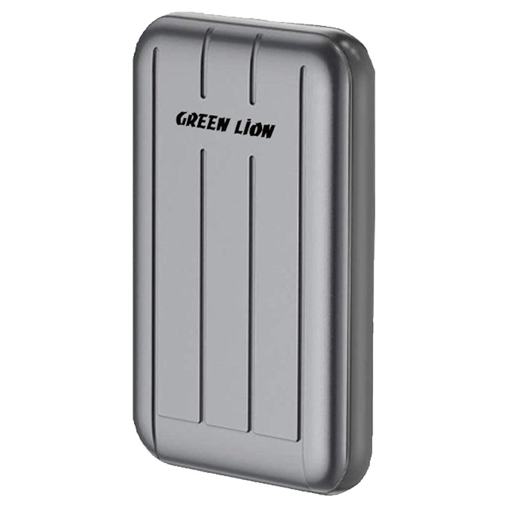 A Photo Of Green Lion Magsafe Power Bank 10000 mAh Blue/Gray
