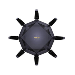 A Photo Of ASUS RT-AX89X - 12-stream AX6000 Dual Band WiFi 6 (802.11ax) Router supporting MU-MIMO and OFDMA technology