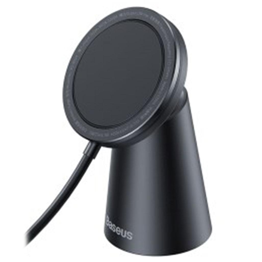 A Photo Of Baseus Simple Magnetic Stand Wireless Charger - 15W Max, Adjustable, Detachable Design with 1.5m Type-C Cable
