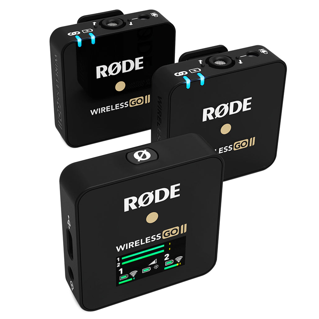 A Photo Of Rode Wireless Go II - Compact Wireless Microphone System