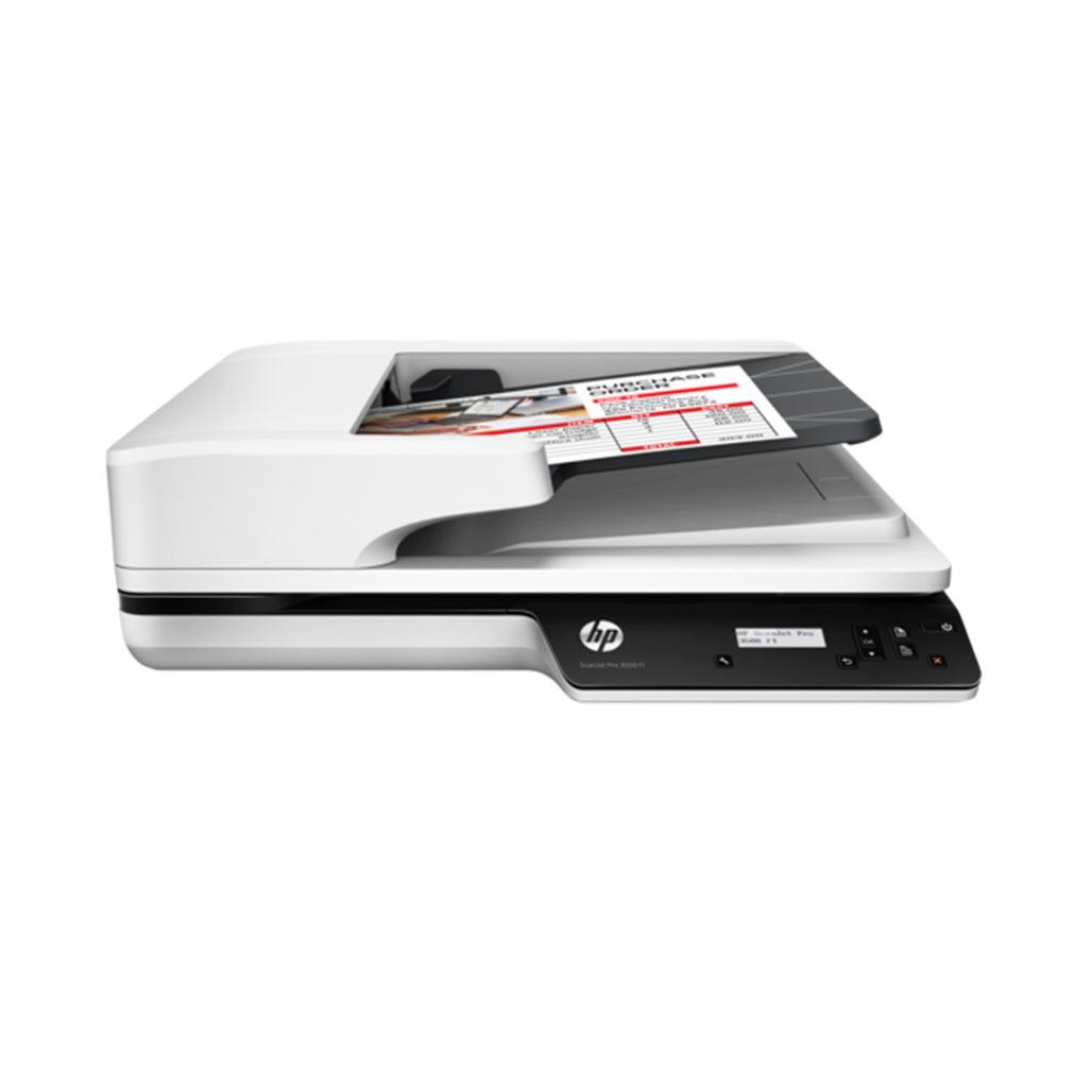 A Photo Of HP ScanJet Pro 3500f1 Flatbed and ADF Scanner – High-Speed, Versatile Document and Photo Scanning Solution